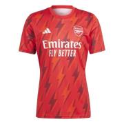 Arsenal Trenings T-Skjorte Pre Match - Better Scarlet/Hvit Barn