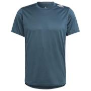 adidas Løpe t-skjorte Designed 4 Running - Blå/Sølv