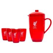 Liverpool Jug & Beaker Sett - Rød