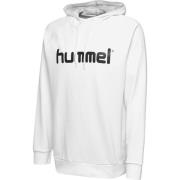 Hummel Go Cotton Logo Hettegenser - Hvit