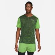 Nike Løpe t-skjorte Dri-FIT Run Division Rise 365 - Grønn/Sølv