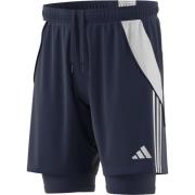 adidas Treningsshorts Tiro 24 2-i-1 - Navy/Hvit