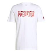 adidas T-Skjorte Predator - Hvit/Rød