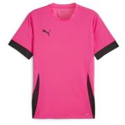 PUMA Trenings T-Skjorte teamGOAL - Rosa/Sort