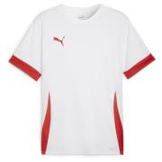 PUMA Trenings T-Skjorte teamGOAL - Hvit/Rød