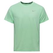 Nike Løpe t-skjorte Dri-FIT UV Miller - Grønn/Sølv