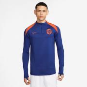 Nederland Treningsgenser Dri-FIT Strike Drill EURO 2024 - Navy/Oransje