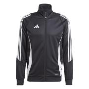 adidas Treningsskjorte Tiro 24 Full Zip - Svart/Hvit