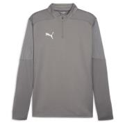 teamFINAL Training 1/4 Zip Top Cast Iron-PUMA Silver