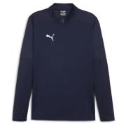 teamFINAL Training 1/4 Zip Top PUMA Navy-PUMA Silver