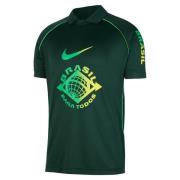 Brasil Trenings T-Skjorte Dri-FIT - Grønn/Grønn/Gul