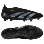 adidas Predator Elite Laceless FG Dark Spark - Sort/Grå/Gull