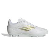 adidas F50 League FG/AG Day Spark - Hvit/Gull/Hvit Barn