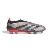 adidas Predator Elite Laceless FG Vivid Horizon - Sølv/Aurora Black/Tu...