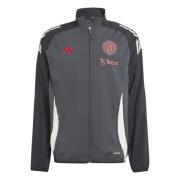 Manchester United Treningsjakke Presentation Tiro 24 EU - Grå/Svart