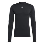 adidas Baselayer Techfit - Svart Langermet