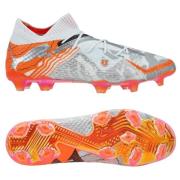 PUMA Future 7 Ultimate FG/AG Conquer your Mountain - Hvit/Oransje/Sølv...