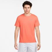 Nike Løpe t-skjorte Dri-FIT UV Miller - Oransje/Reflektere sølv
