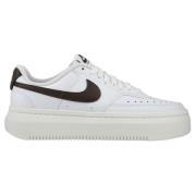 Nike Sneaker Court Vision Alta - Hvit/Barokkbrun/Seil Kvinner