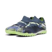 PUMA Future 7 Match TT Lights Out - Gray Skies/Hvit/Fizzy Apple