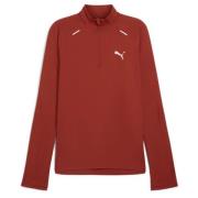 PUMA Run CLOUDSPUN 1/4 glidelås - Puma Rød