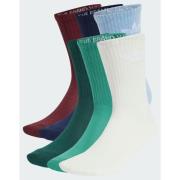 Adidas Original Trefoil Cushion Crew Socks 6 Pairs