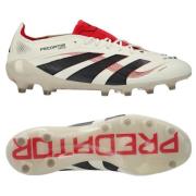 adidas Predator Elite AG Champagne - Hvit/Sort/Pure Ruby