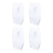 Liverpool glass Liverbird 4-PK - Grå