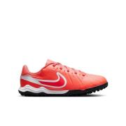 Nike Tiempo Legend 10 Academy TF Mad Energy - Hot Lava/Hvit Barn