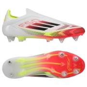 adidas F50 Elite Laceless SG Pure Victory - Hvit/Sort/Gul