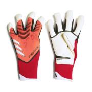 adidas Keeperhanske Predator Pro Hybrid Pure Victory - Lucid Red/Pure ...