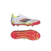 adidas F50 Elite Laceless FG Pure Victory - Fottøy Hvit/Svart/Solgul B...