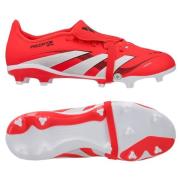 adidas Predator League Fold-over Tongue FG Pure Victory - Lucid Red/Hv...