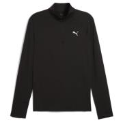 PUMA Løpetrøye Run Velocity CLOUDSPUN 1/4 glidelås - PUMA Svart