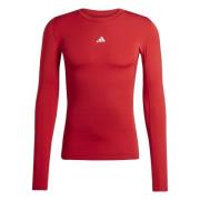 adidas Baselayer Techfit - Rød L/E