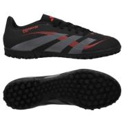 adidas Predator Club TF Stealth Victory - Sort/Grå/Lucid Red Barn