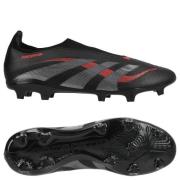adidas Predator League Laceless FG/AG Stealth Victory - Svart/Trenings...