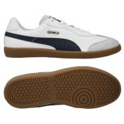 PUMA King 21 IT - PUMA White/Navy/Sølv Metallisk
