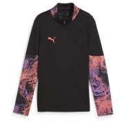 PUMA Treningsskjorte IndividualCUP 1/4 glidelås - PUMA Svart Barn