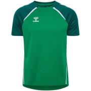 Hummel Trenings T-Skjorte hmlLEAD 2.0 - Grønn/Mørkegrønn/Hvit