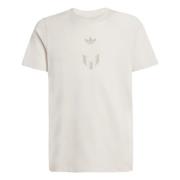 adidas T-skjorte Messi - Beige Barn