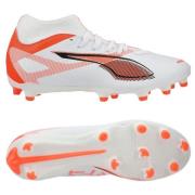 PUMA Ultra 5 Play + FG/AG Unlimited - Hvit/Sort/Glowing Red