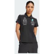 Adidas MERCEDES - AMG PETRONAS FORMULA ONE TEAM POLO BLACK WOMEN