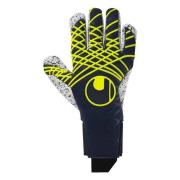 Uhlsport Keeperhansker Prediction Supergrip+ Finger Surround - Navy/Hv...