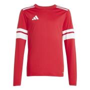 adidas Spillerdrakt Squadra 25 Langermet - Rød/Hvit Barn