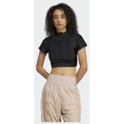 Adidas Original Zip-Up Crop Top