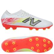 New Balance Furon V8 Pro AG Flash Point - Hvit/rød/Sølv