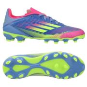 adidas F50 League MG Celestial Victory - Blå fusjon/Lucid Sitron/Lucid...