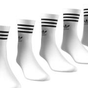 adidas Sokker 3-Stripes Cushioned Crew 10-Pakke - Hvit