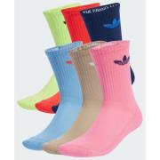 Adidas Originals Trefoil Cushion Crew Socks 6 Pairs